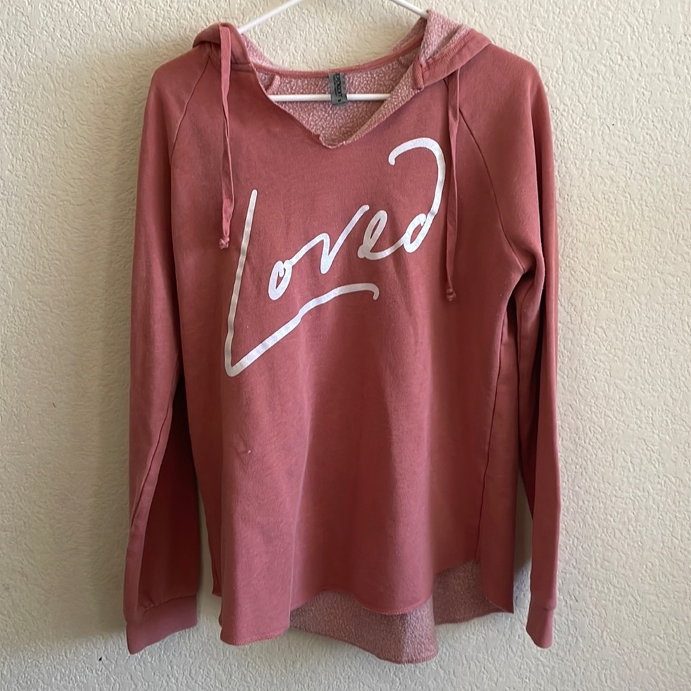 independent trading company “loved” hoodie